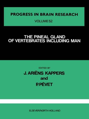 cover image of The Pineal Gland of Vertebrates Including Man